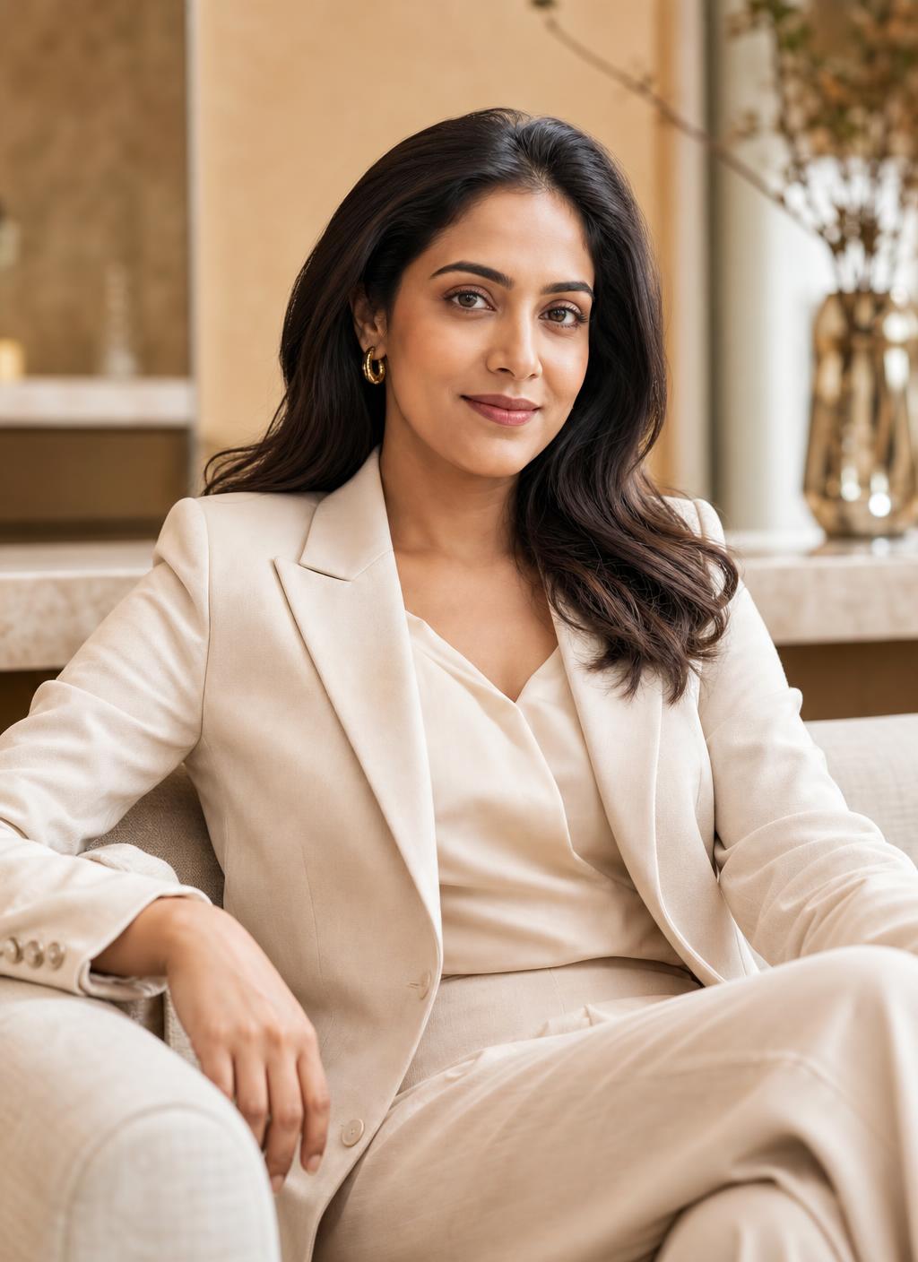 Woman with even, calm skin tone at The Illumis Clinic, Rajouri Garden, Delhi